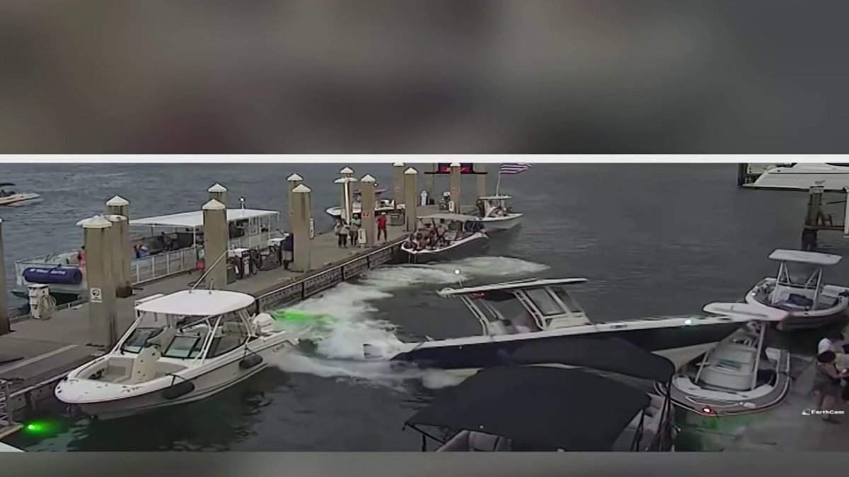 Video shows boat crash outside waterfront restaurant in Fort Lauderdale – NBC 6 South Florida
