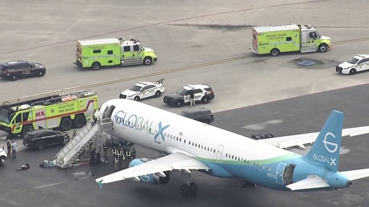 4 hospitalized for heat-related issues on plane at Opa-locka Executive Airport – NBC 6 South Florida
