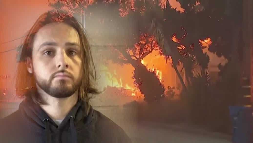 Florida man accused in California's Palisades fire fixated on Luigi Mangione
