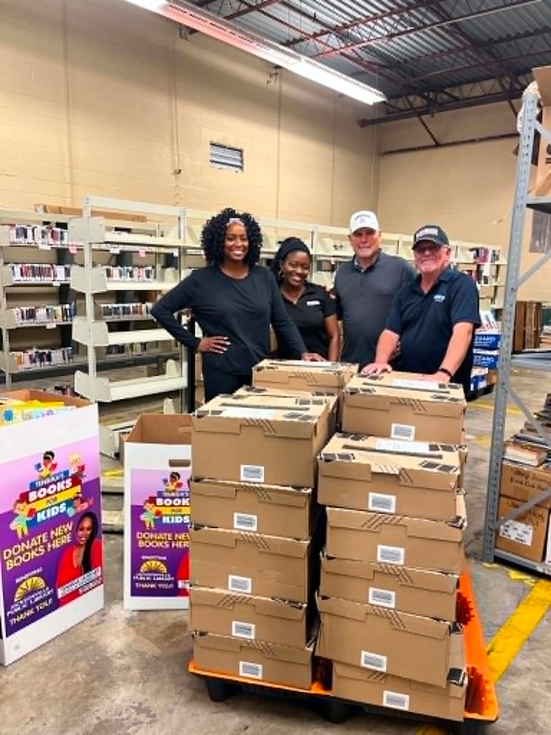 Our community donated an incredible 11,406 BOOKS to Tenikka's Books for Kids 2026