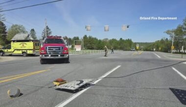 Orlando crash brings down power lines