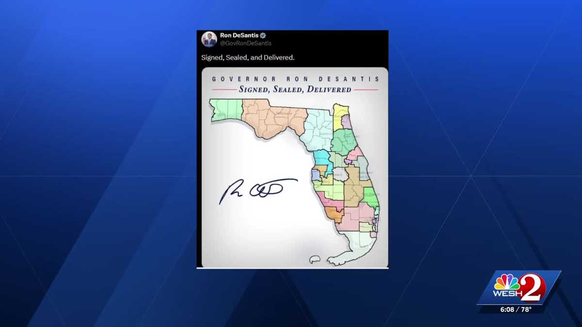Lawsuit challenges Florida’s new Congressional map