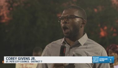 Community leaders, neighbors in St. Pete march against domestic violence