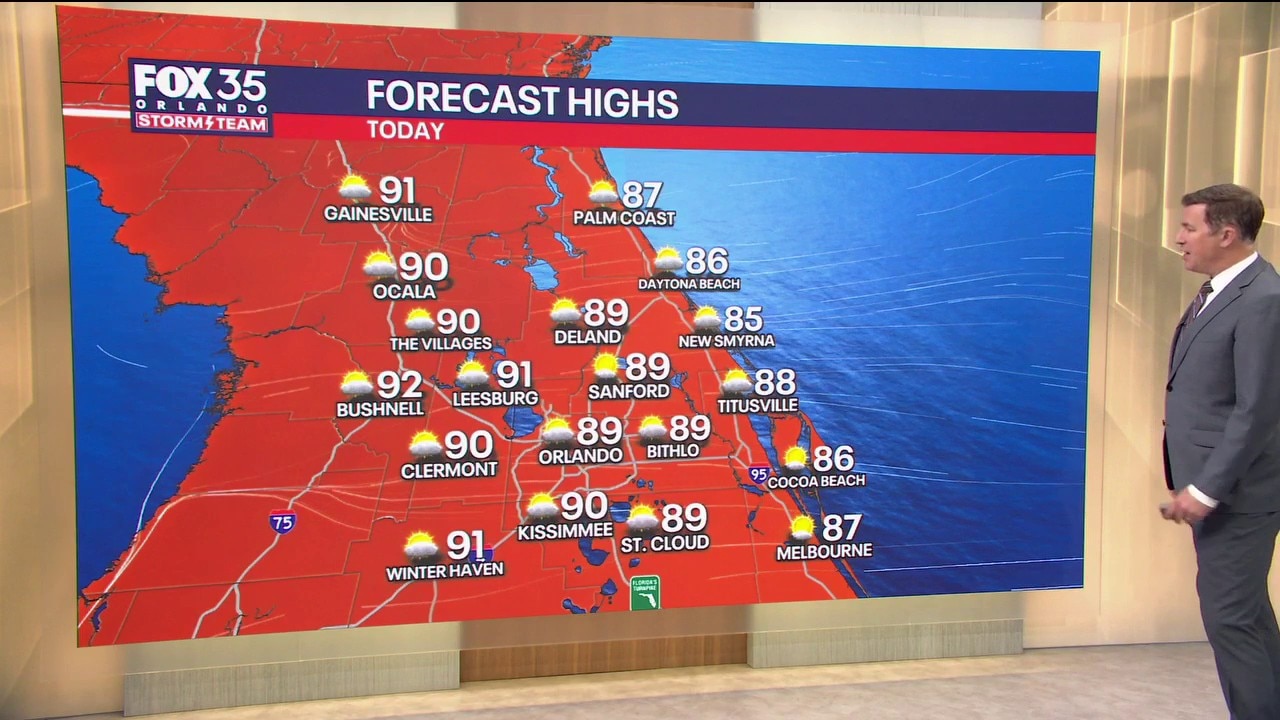 Orlando AM Weather Forecast: More heat and humidity