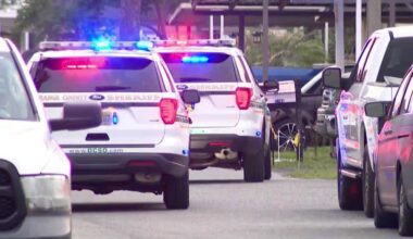 Large law enforcement presence in Orange County