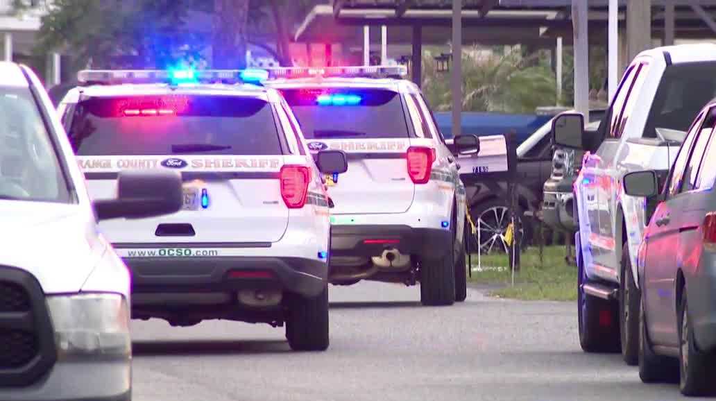 Large law enforcement presence in Orange County