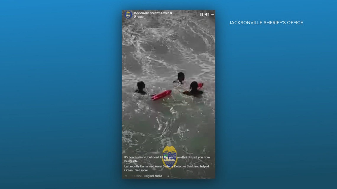 Drone system helps with Jacksonville ocean rescue