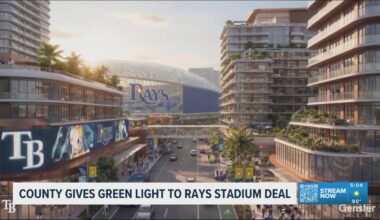Hillsborough County commissioners vote in favor of new Tampa Bay Rays ballpark