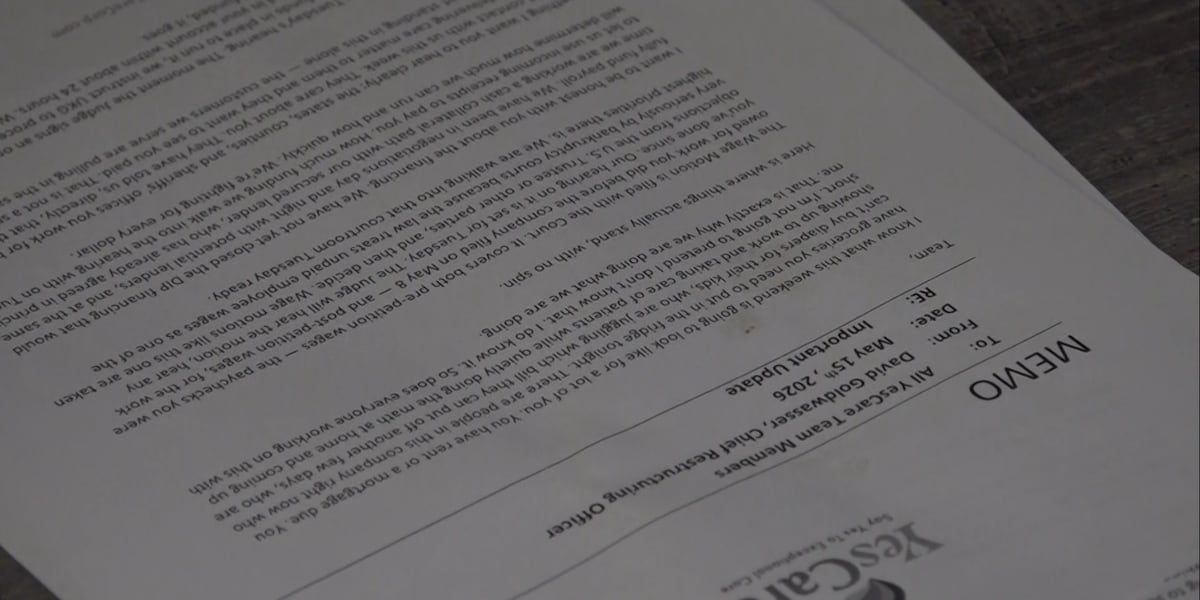 YesCare nurses in Leon County voice concerns after allegedly not receiving paychecks for weeks