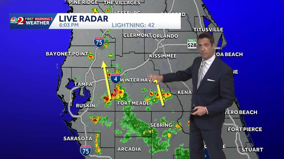 Storm coverage goes up tomorrow into next week. Here's the latest
