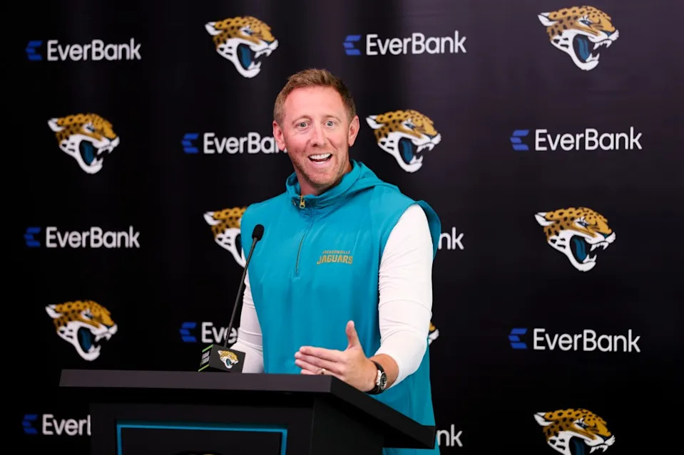 Jacksonville Jaguars head coach Liam Coen