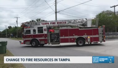 New Tampa leaders, firefighters push back after ladder truck moved to Ybor area