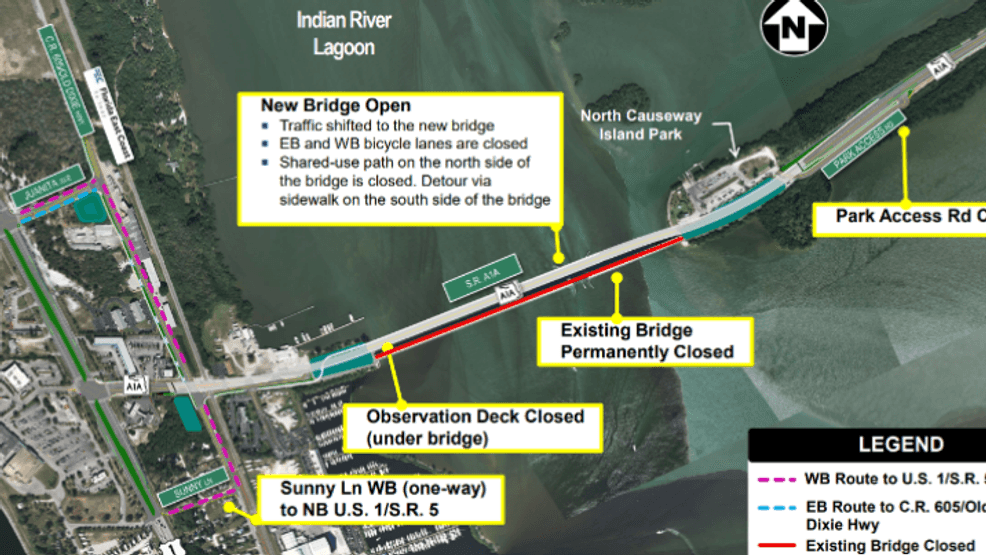 New Fort Pierce North Causeway Bridge opens to traffic Friday morning