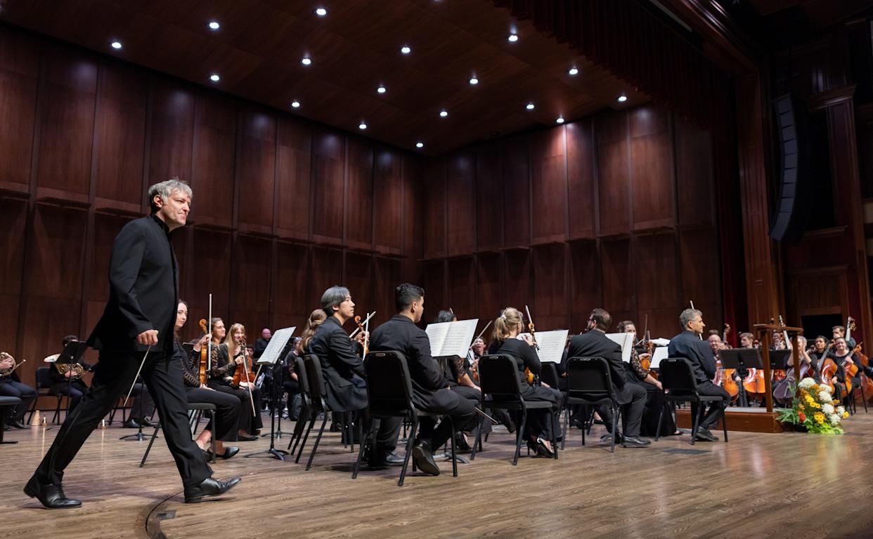 The Tallahassee Symphony Orchestra opened its 2025-2026 season on Saturday, Sep. 13, 2025, at Ruby Diamond Concert Hall in Tallahassee. The TSO is presenting its season finale on May 2 and has announced it's new 2026-2027 season.