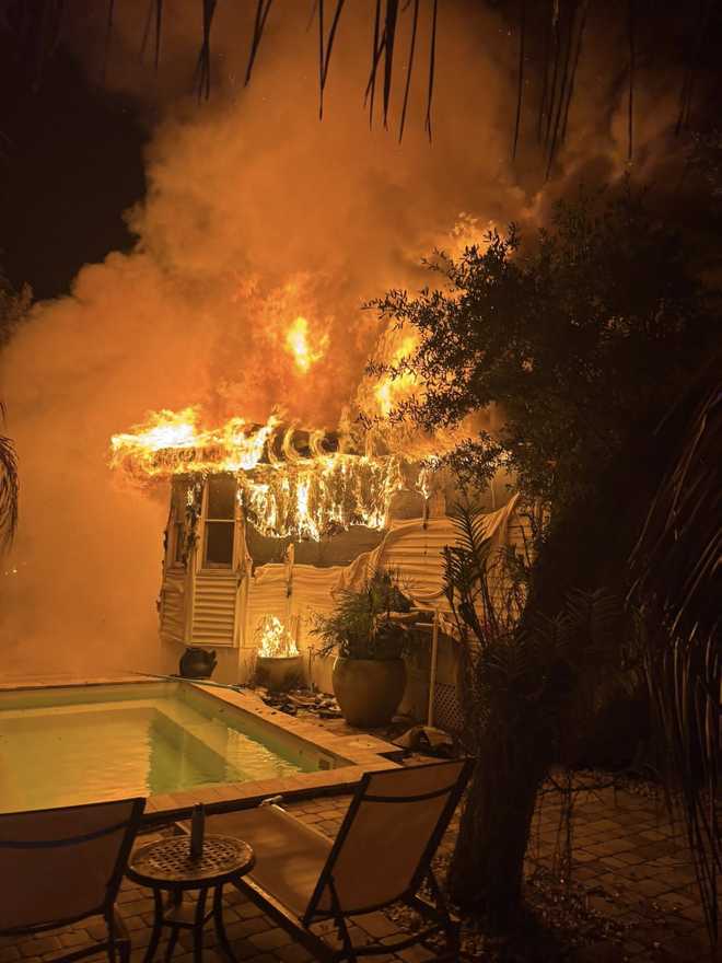 Fire at home in fort pierce fire at home in fort pierce 05 11 2026