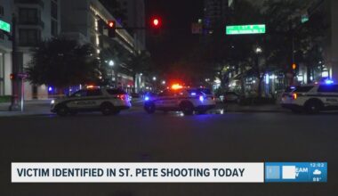 St. Pete police searching for suspect in downtown shooting that left man dead