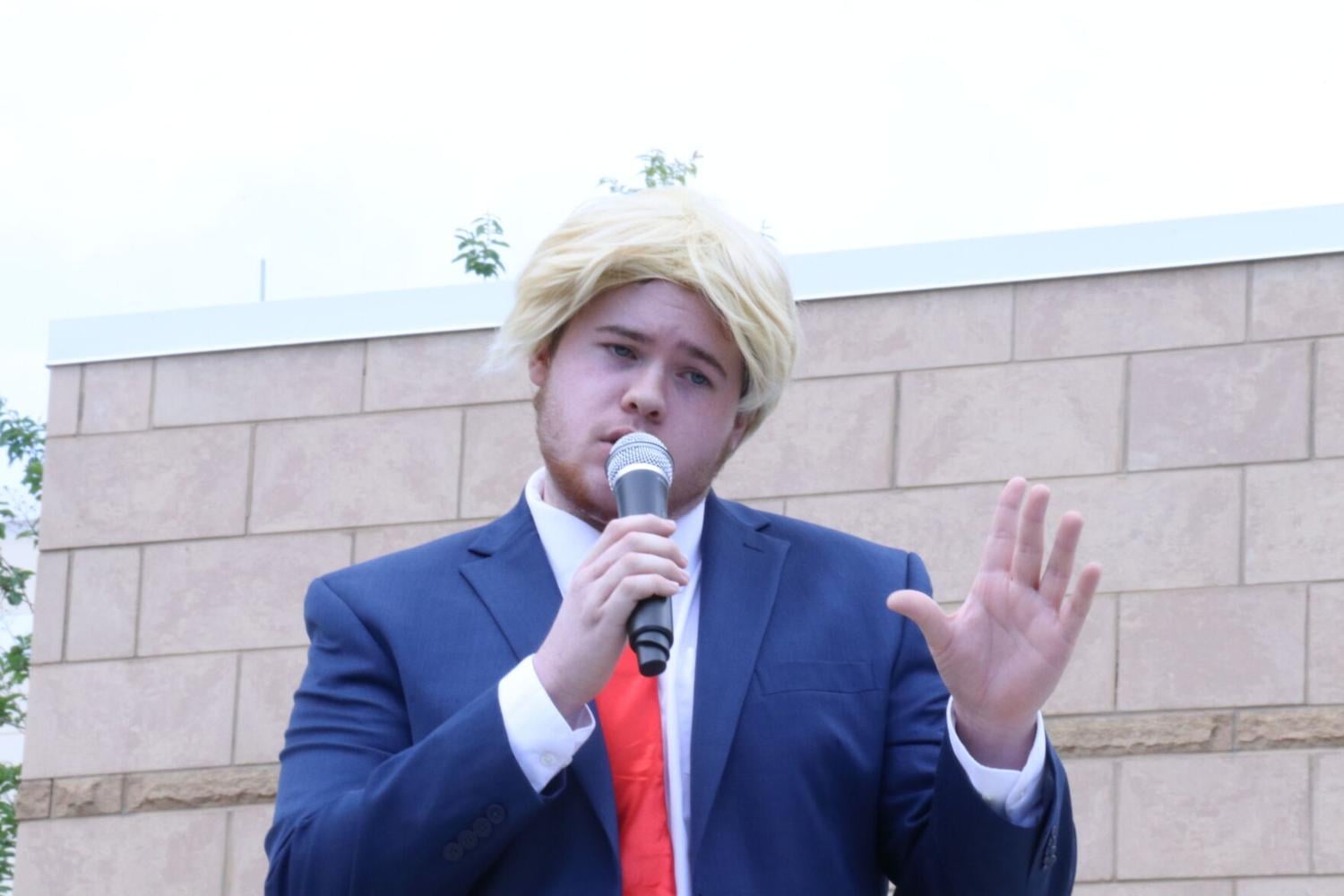 Students compete to best mimic Trump, win $25 gas card | Life