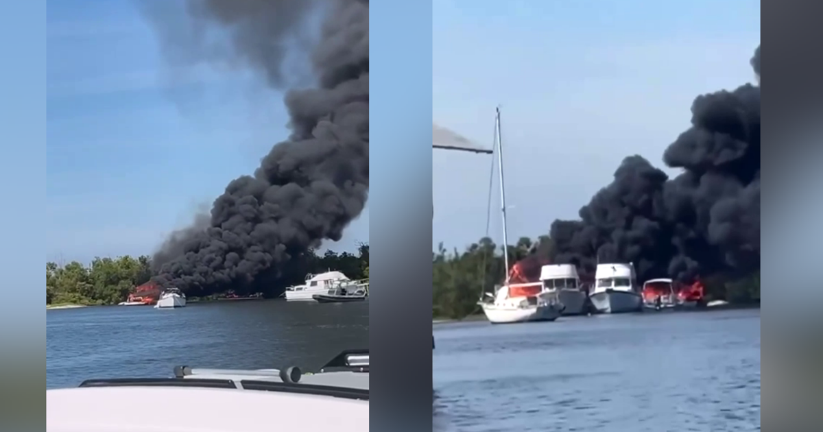 Intense boat fire erupts in Bokeelia | Lee County