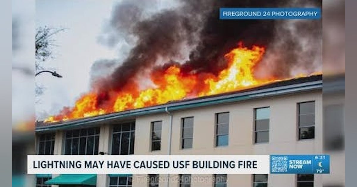 Lightning May Have Sparked Devastating Fire at University of South Florida in St. Petersburg