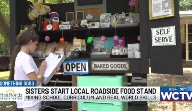 Something Good: Sisters learn business skills through homemade goods stand
