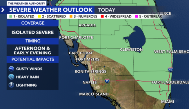 Storm timing matters: Stronger storms to impact parts of Southwest Florida today | Weather Authority