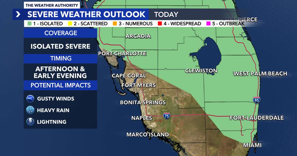 Storm timing matters: Stronger storms to impact parts of Southwest Florida today | Weather Authority