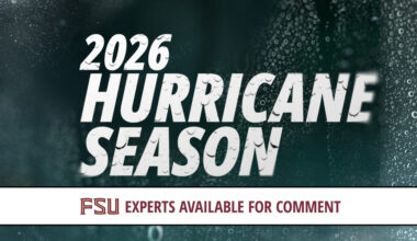Florida State University faculty to share insights for 2026 hurricane season media briefing