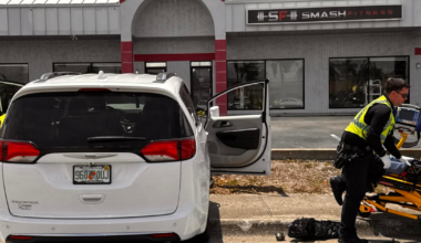 Vehicle crash on Del Prado Blvd. causes lane closure, power line disruption | Lee County