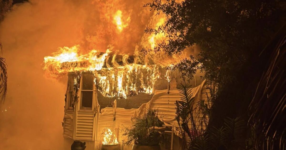 Fire consumes home in 4100 block of South 25th Street, Fort Pierce |