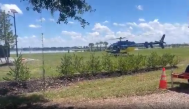 Student med flighted from Babcock Neighborhood School, condition unknown | Charlotte County