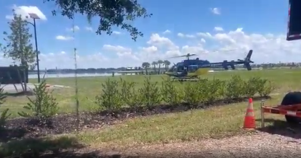 Student med flighted from Babcock Neighborhood School, condition unknown | Charlotte County