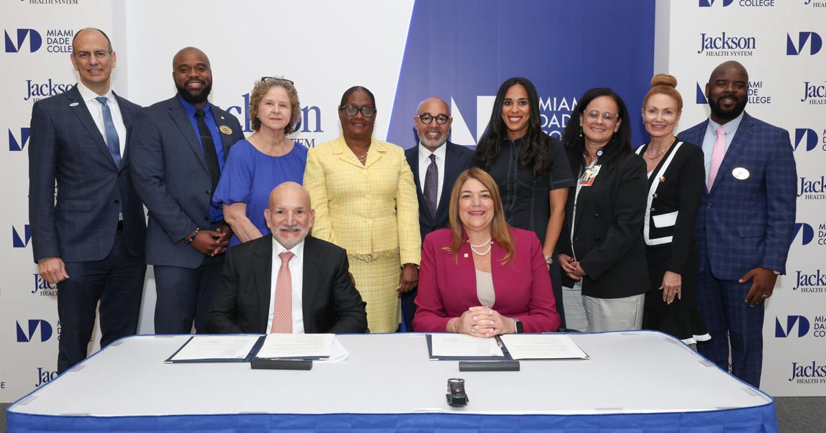 Miami Dade College and Jackson Health System launch new Health Science Collegiate Academy | Education