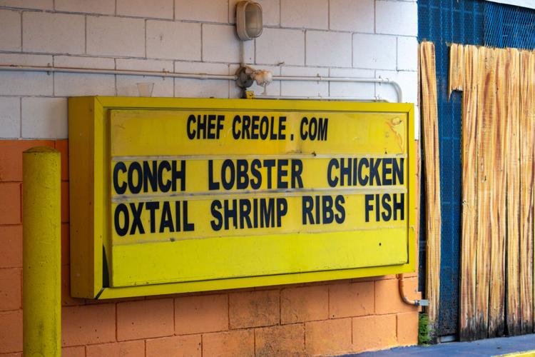 Chef Creole dishes