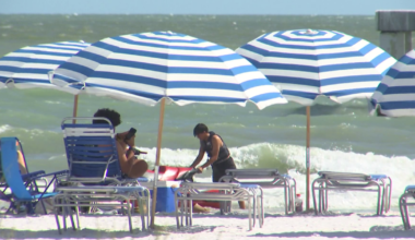 Memorial Day crowds pack Fort Myers Beach despite scorching 102°F sand | Lee County