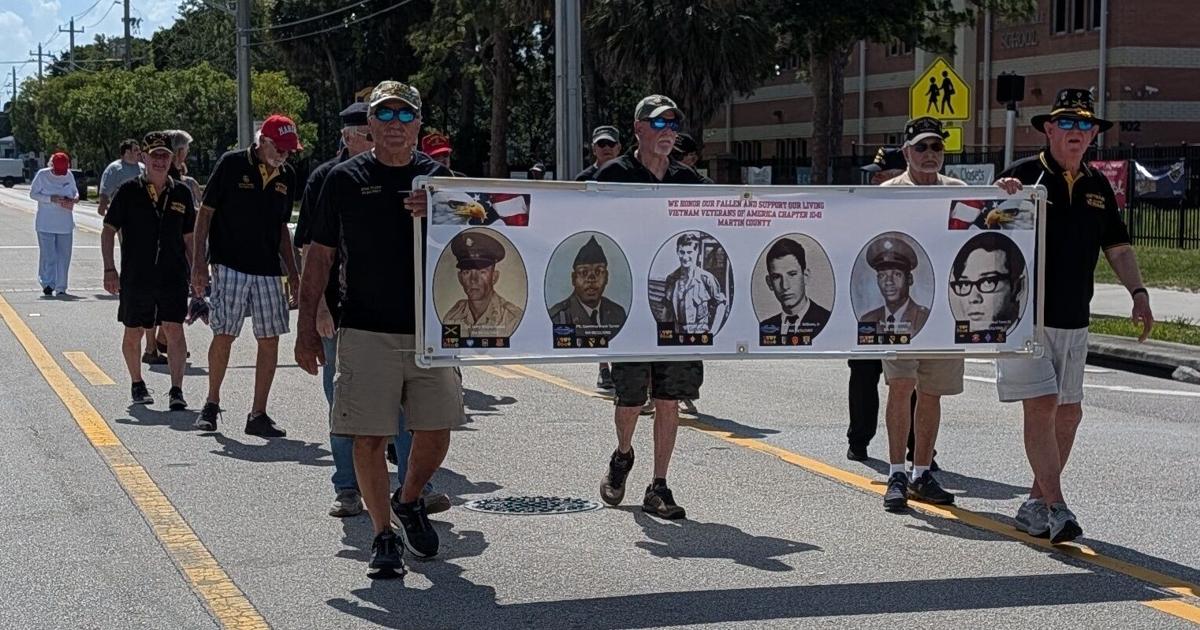 Memorial Day marked with walk, solemn ceremony along SE Ocean Boulevard in Stuart | Martin County