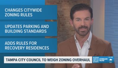 The Tampa City Council is weighing in on the zoning overhaul in today's meeting