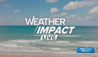 Weather Impact Live: Tracking storms over Downtown Jacksonville