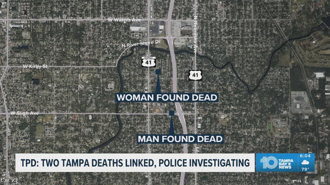 Two Tampa deaths are linked together; an investigation is underway
