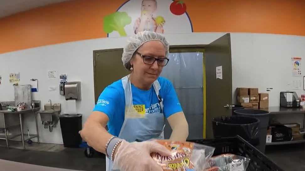 Volunteer donates 300 hours to Second Harvest Food Bank just this year