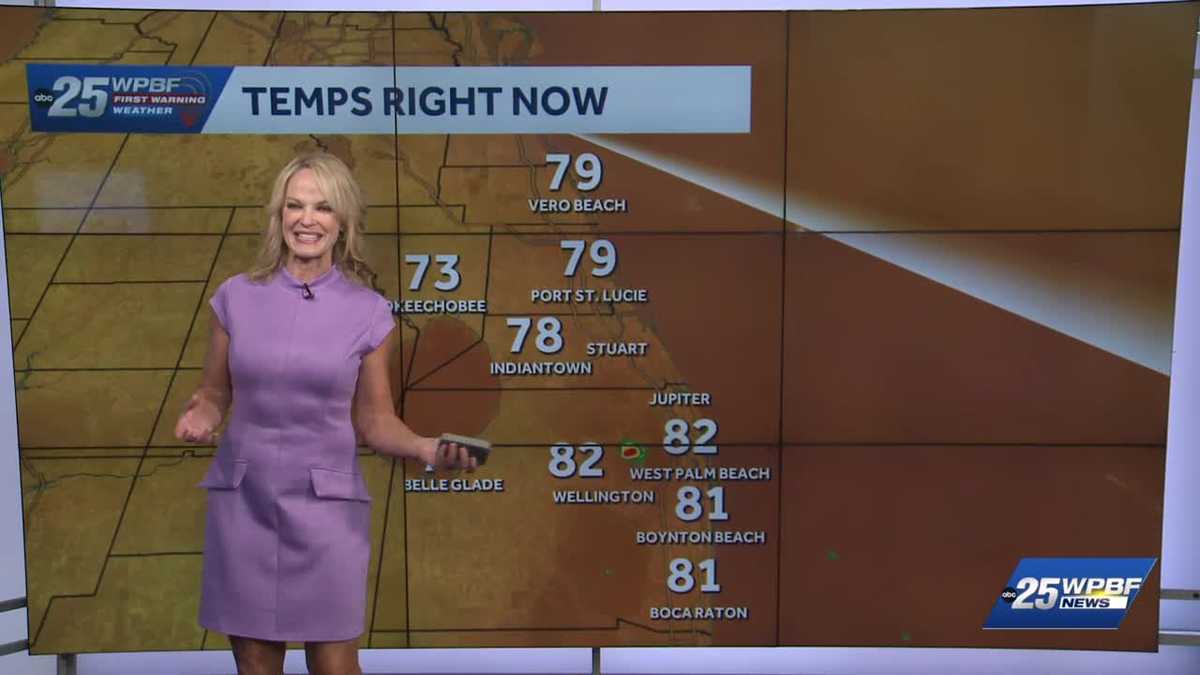Hot and Muggy for South Florida