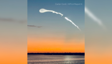 What was that strange ‘cloud’ over Tampa Bay this morning?