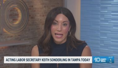 Acting Labor Secretary in Tampa on Friday