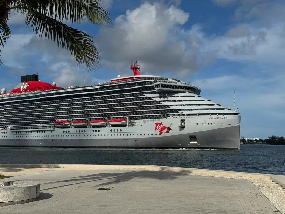 Cruise ship in Miami
