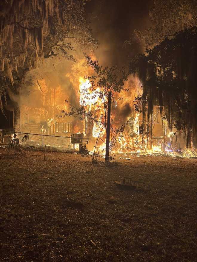 Fire at home in fort pierce fire at home in fort pierce 05 11 2026