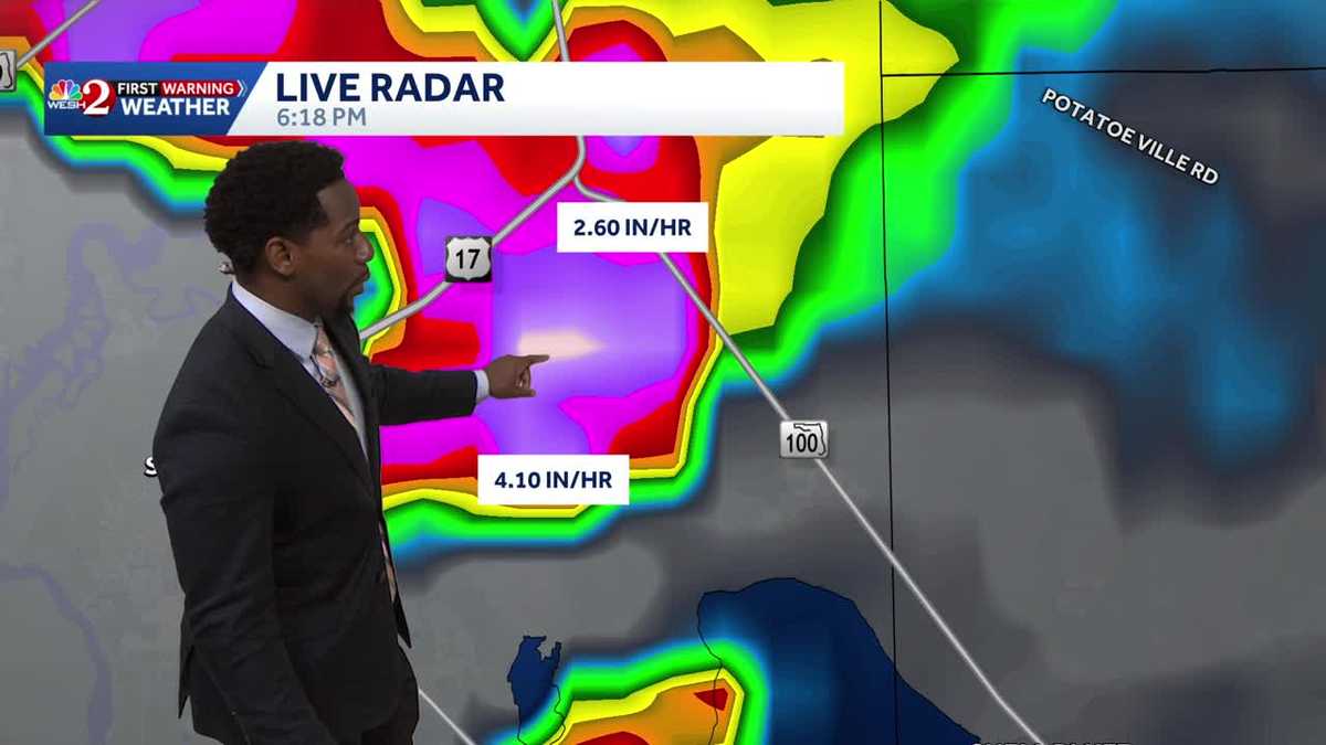Severe Thunderstorms Surge In Central Florida