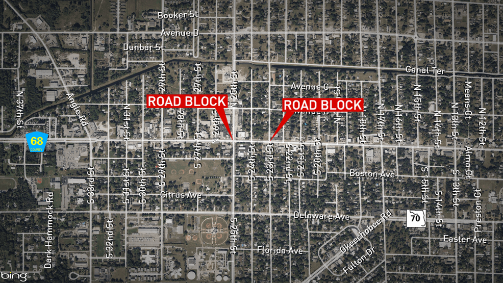 Map of crash scene. (WPEC)