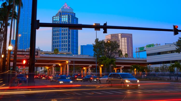 Tampa officials issue traffic advisory for first week of June due to maintenance project in downtown