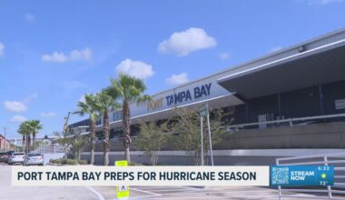 Port Tampa Bay preps for hurricane season with exercises on Wednesday