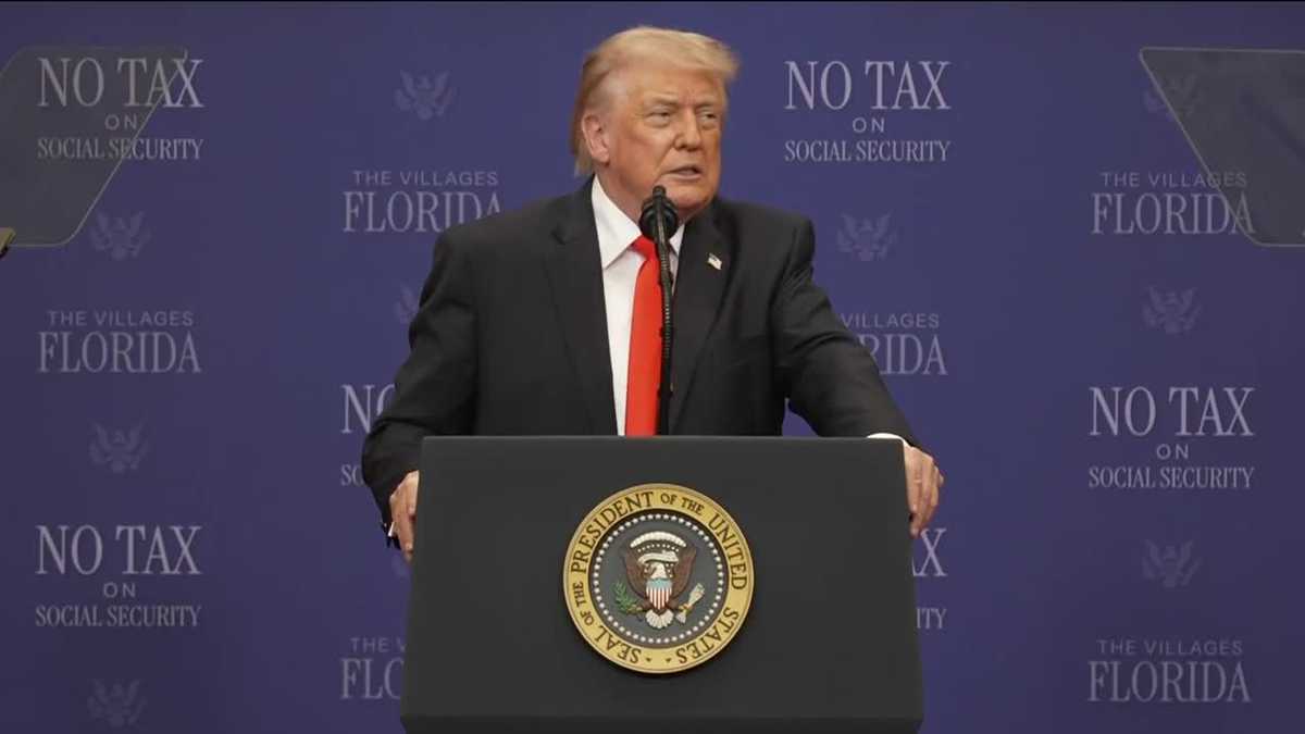 President Trump visits Central Florida and West Palm Beach