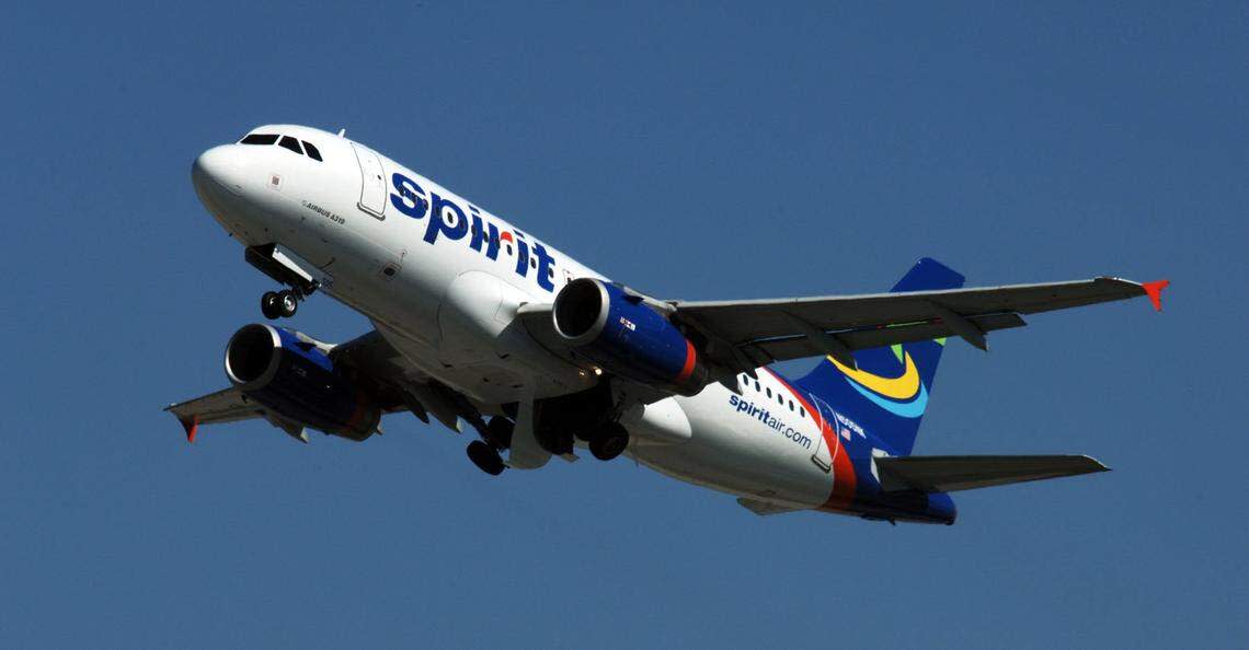 Before going to yellow in 2014, Spirit rolled out this redesign of its planes.